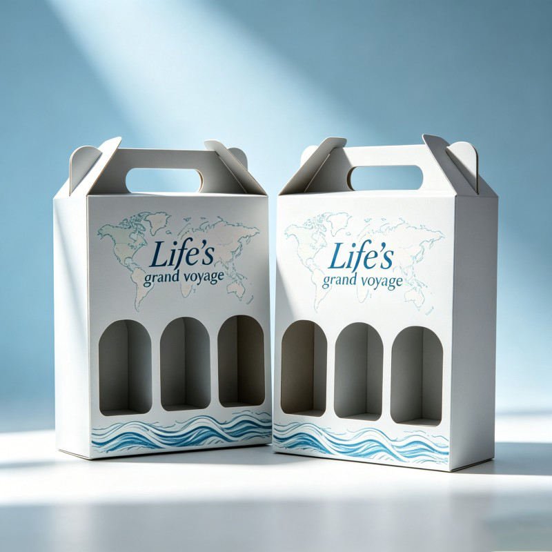 Wholesale Beer Beverage Shipping Boxes Customized Corrugated Wine Bottle Display Box High Walls Gift Boxes for Drinks - Image 6