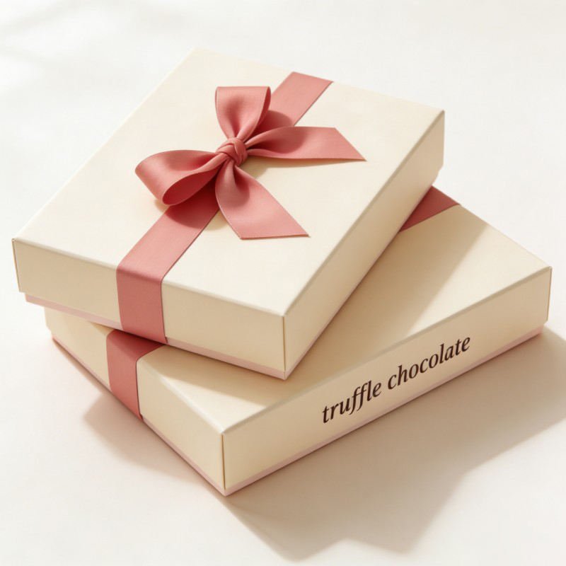 Wholesale Valentine's Day Chocolates Box Wirh Rinbow Candies Chocolate Paper Box Dubai Nuts Chocolate Packaging with Slots - Image 4