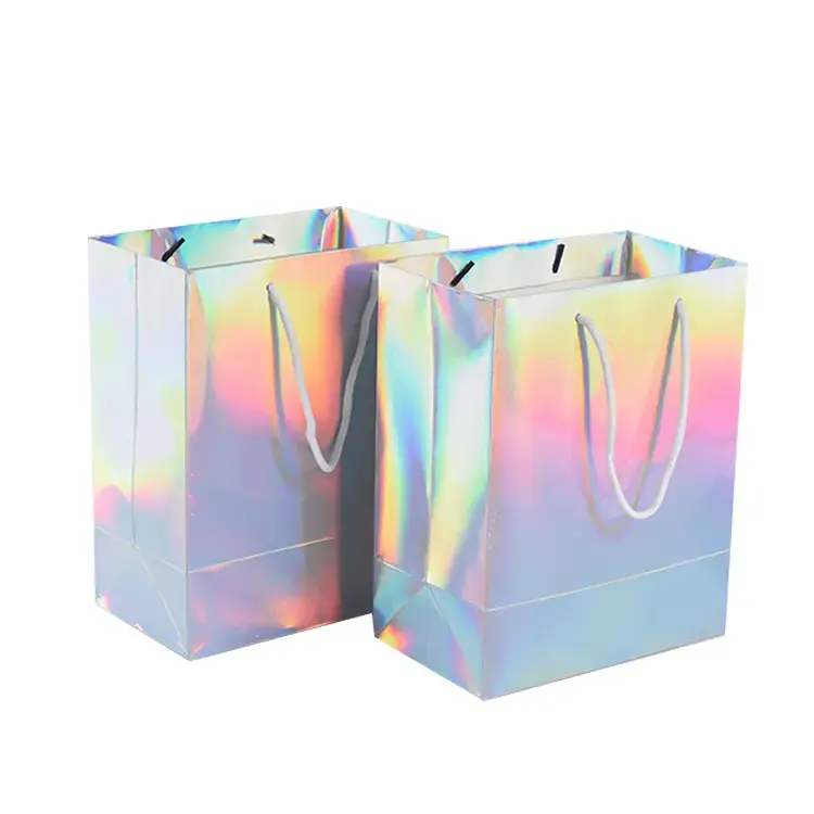 Custom Printed Ribbon Handle Cardboard Packaging Tote Bags Black Matte Retail Luxury Gift Paper Shopping Bag with Logos - Image 6