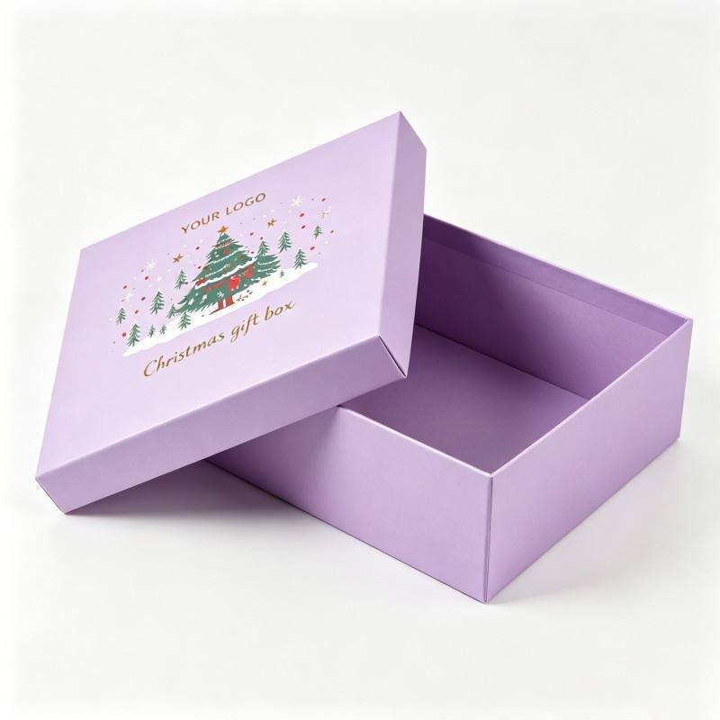 High Quality Matt Lamination Gift Packaging Box Free Design Cardboard Christmas Shipping Box Hot Sale Gift Boxes