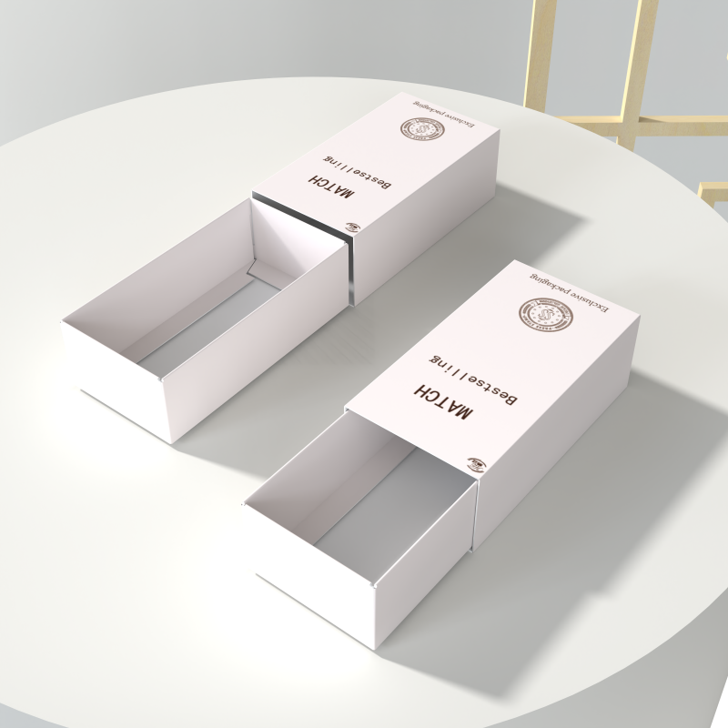 Recyclable Match Drawer Gift Packaging Boxes Flexography Cardboard Candle Match Craft Packaging Paper Boxes - Image 5