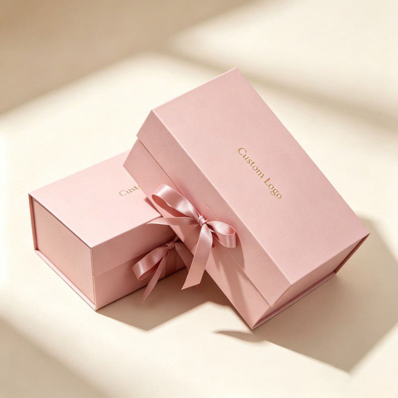 Wholesale Customized Luxury Magnetic Box with Handle Folding Cardboard  Packaging for Garments Clothes Paper Box