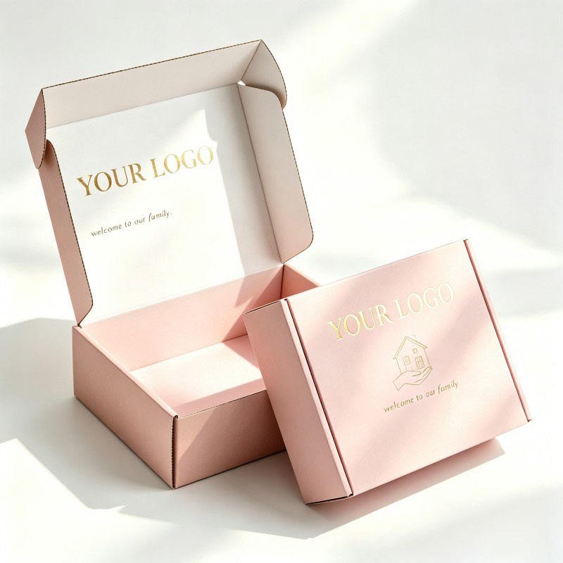 Customized Large Color Packaging Box Eco Friendly Printing Corrugated Cardboard Paper Box Clothing Shipping Mail Box - Image 6