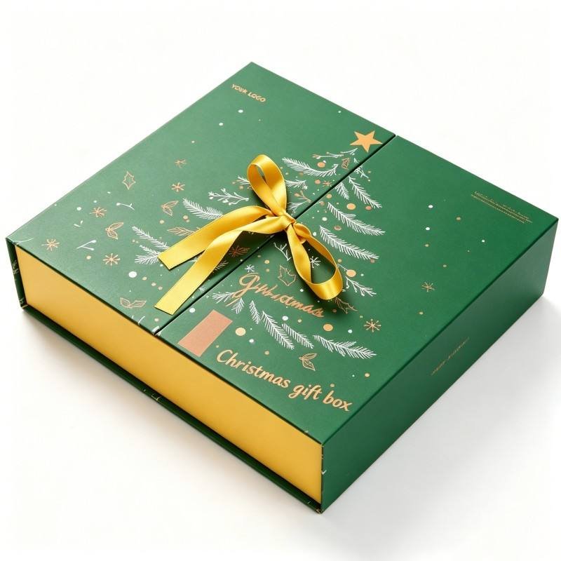 Wholesale Soy Ink Magnetic Rigid Gift Boxes Luxury Advent Calendar Box Hot Sale High Quality Christmas Gift Packaging Box - Image 5