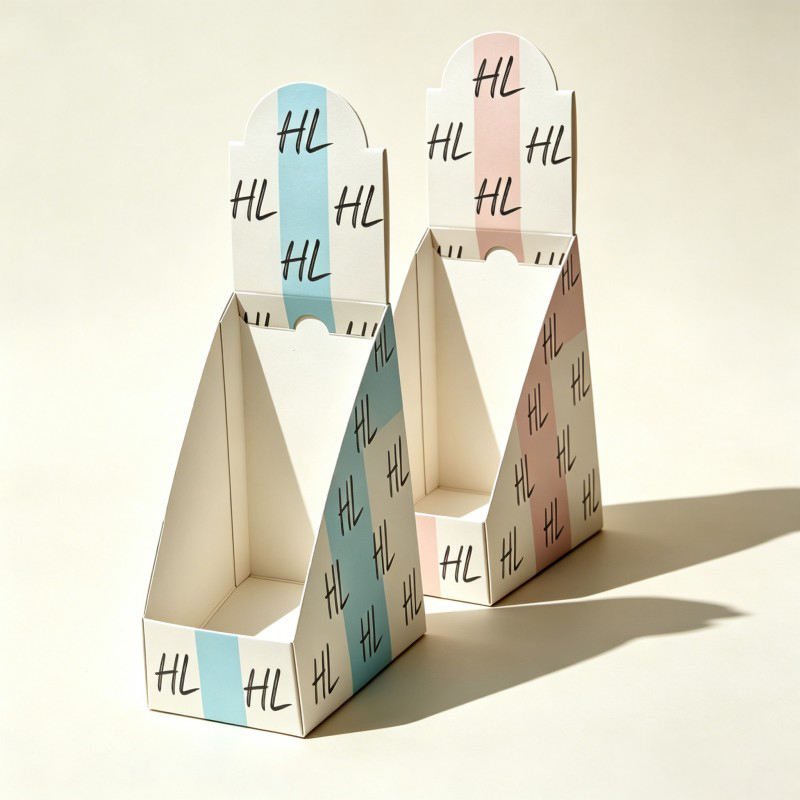 Wholesale Retail Counter Top Display Box Cosmetic Lipsticks Display Box Customize  Display Box for Nail Polish Oil Make up Tools