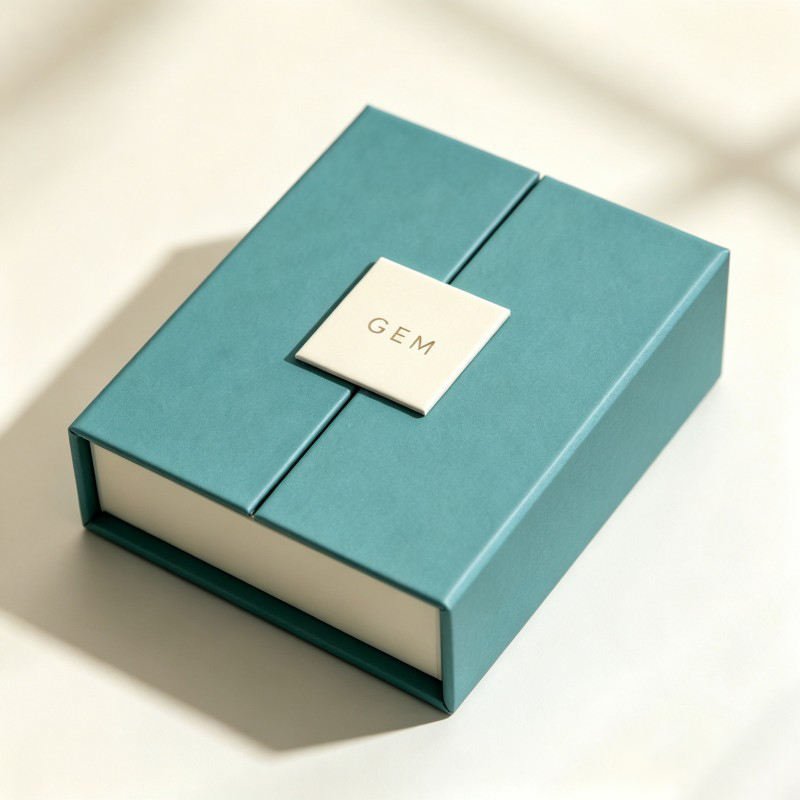 Wholesale Necklace Jewelry Gate Open Paper Box Necklace Jewelry Box Double Door Open Magnetic Box Bracelets Earrings Box - Image 5