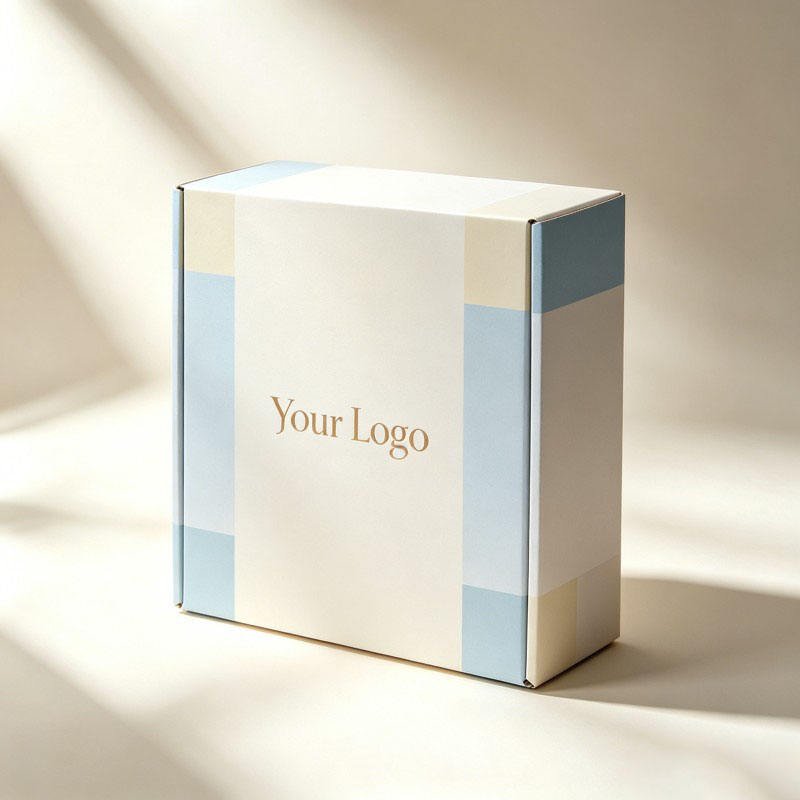 Customized Brand Color Corrugated Cardboard Box Recyclable Cosmetics Clothing Paper Box Hot Embossed T-shirt Gift Packaging Box - Image 4