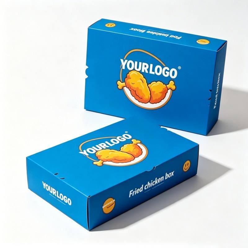 Biodegradable Take Away Food Packaging Burger Boxes Custom French Fries Catering Container Fried Chicken Boxes Sandwich Boxes - Image 6
