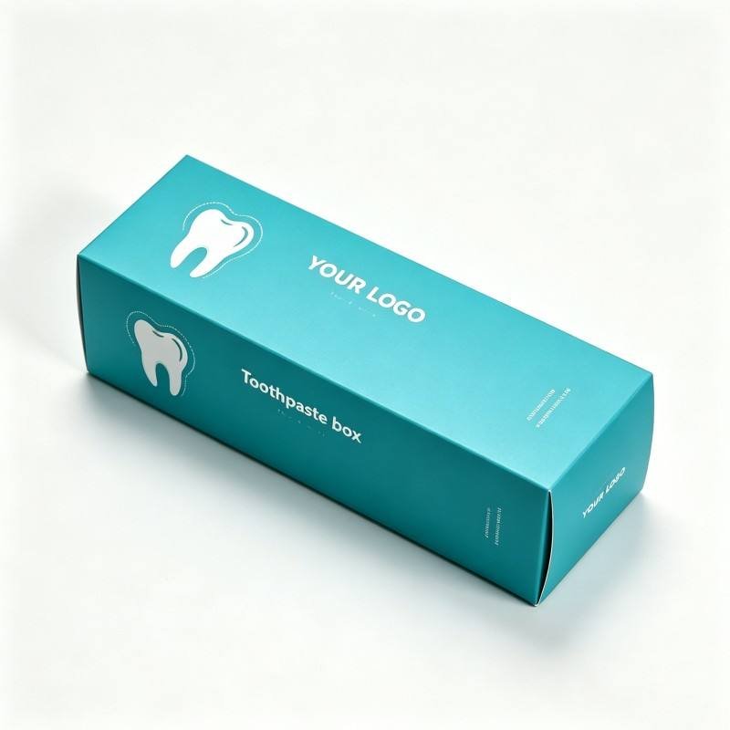 Wholesale Custom White Card Carton Packaging Toothpaste Paper Box Waterproof Custom Toothpaste Paper Packaging Box - Image 3