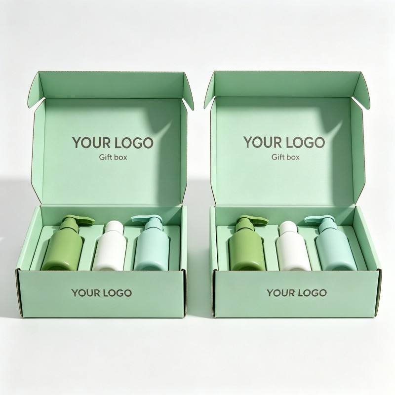 Wholesale Gift Paper Packaging Cosmetic Box Soy Ink Cosmetic Shipping Boxes for Small Business Luxury Cosmetic Package Box - Image 3