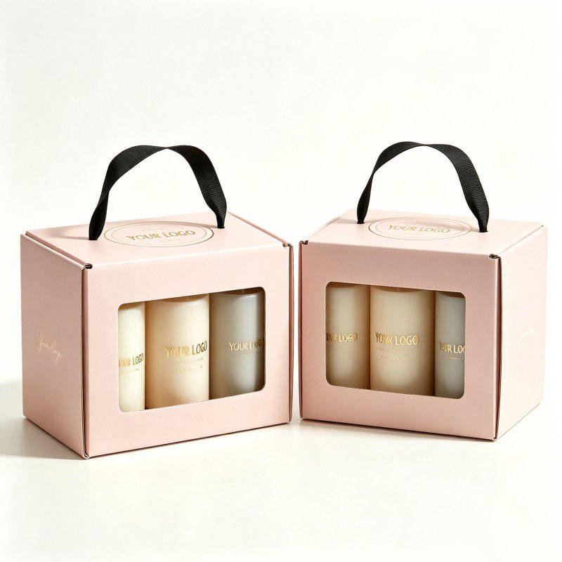 Custom Design Mix scented candle package box with transparent window recyclable material candle tin box for gift - Image 6