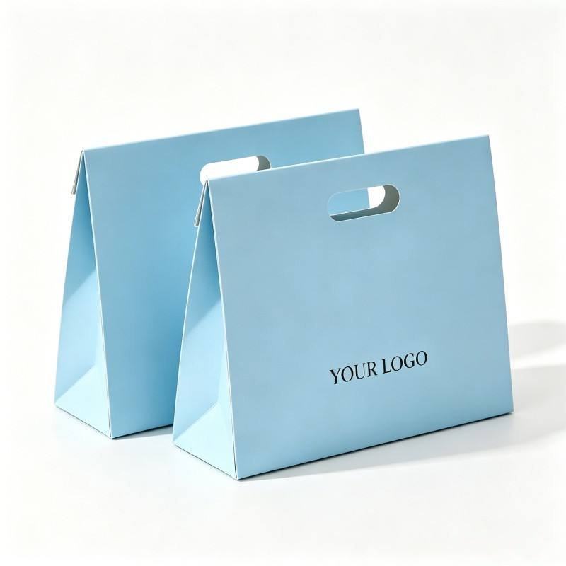 Customized Luxury Clothing Gift Bag Eco-friendly Paper Bag with Handle Perfume Gift Paper Bag - Image 3