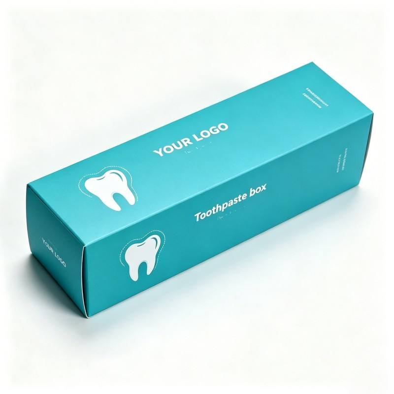 Wholesale Custom White Card Carton Packaging Toothpaste Paper Box Waterproof Custom Toothpaste Paper Packaging Box - Image 6