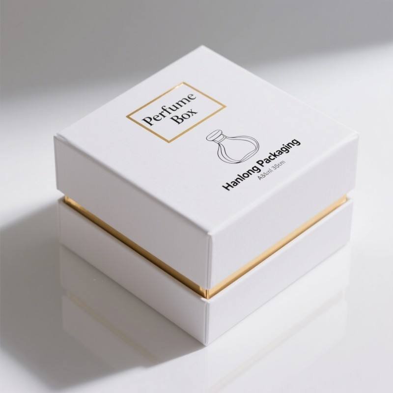 Soy Ink  Custom  Foil Stamping Perfume Packaging Box for 30ml 50ml 100ml Bottle Cardboard Box