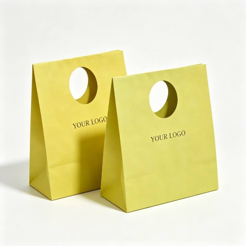 Recyclable Biodegradable Europe Shopping Clothing Packaging Luxury Gift Custom Paper Bags with Your Own Logo for Small Business - Image 3