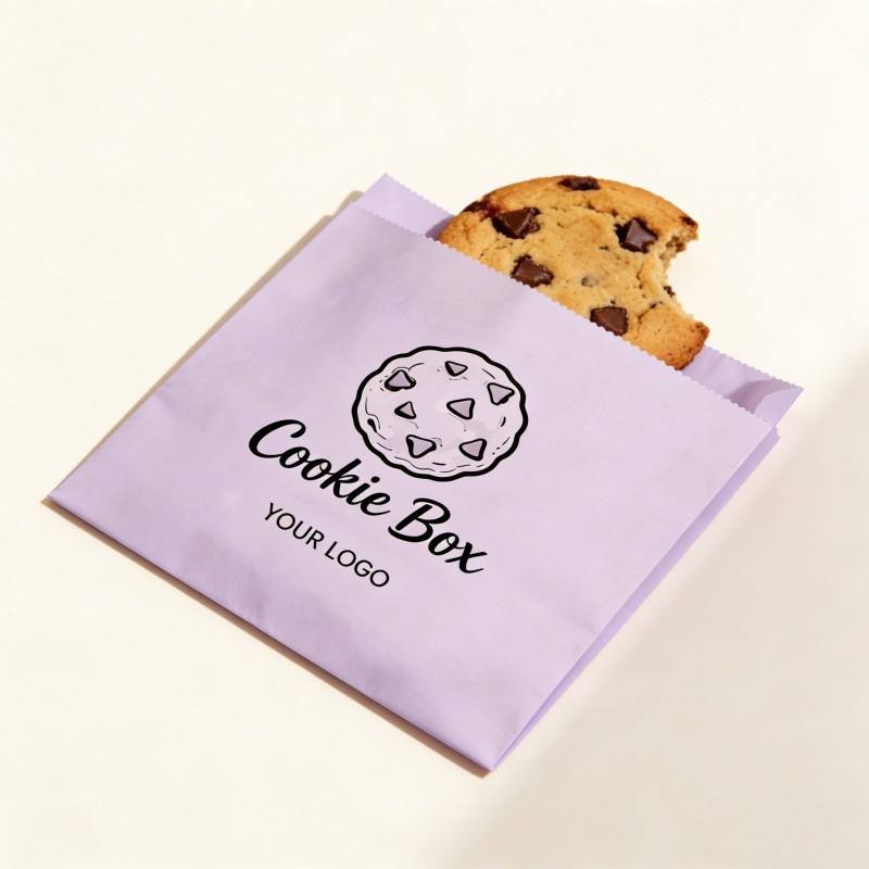Customized Design Logo Food Packaging Bag Oil Proof and Waterproof Food Paper Bag Eco Friendly Toast Burger Paper Bag - Image 6