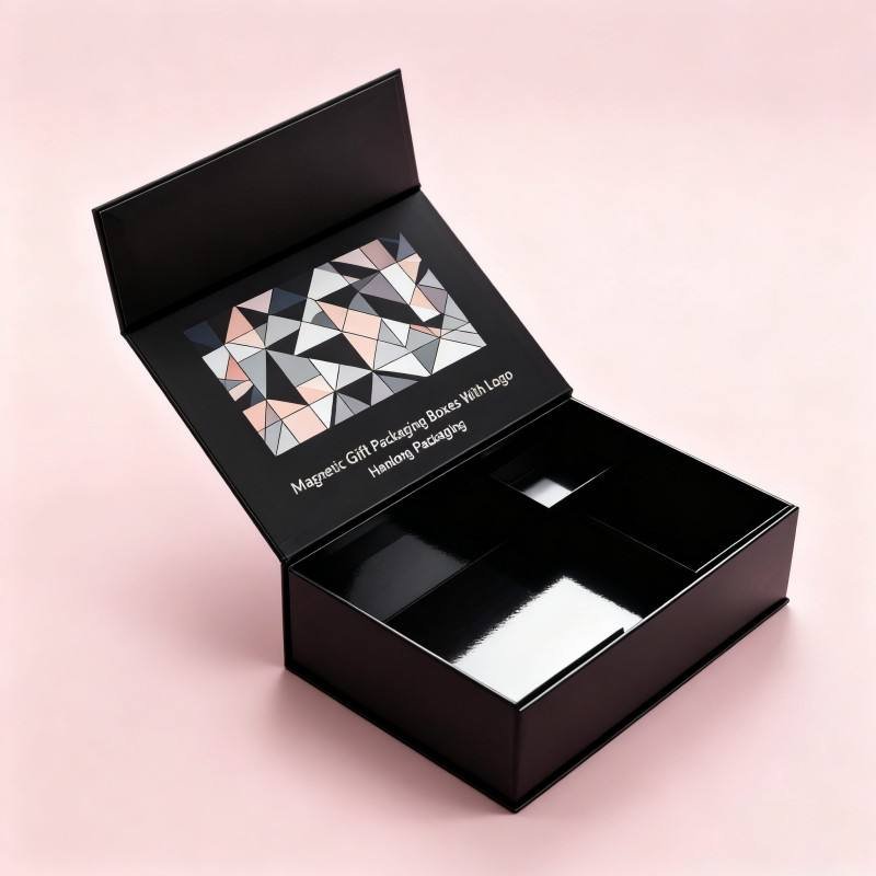 Matt Custom Black Logo Handmade Tools Rigid Paper Box Magnetic Closure Rigid Gift Packaging Boxes with Foam Insert - Image 5
