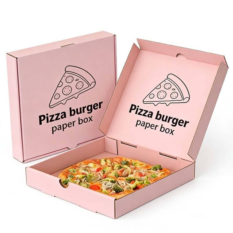 Hot Sale Customized Printing Pizza Box High Quality Pizza Boxes with Logo Digital Printing Pizza Boxes Wholesale - Image 6