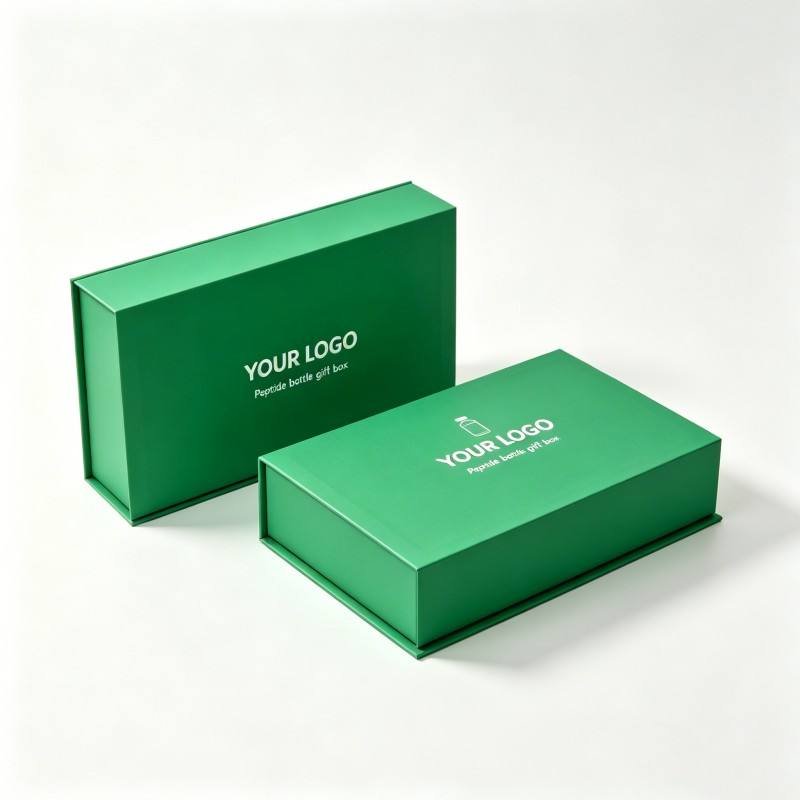 Custom Design Special Paper Peptide Drug Bottle Magnetic Packaging Gift Box Cosmetic 2/5/10ml Peptide Drug Bottle Packaging Box - Image 4