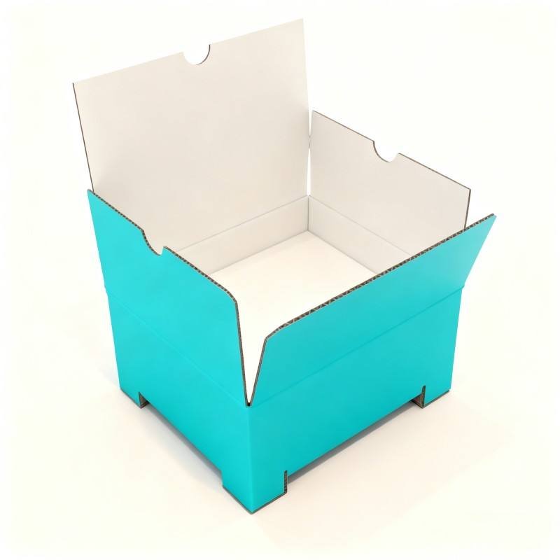 Wholesale Easy to Tear Off Paper Box High Quality Self-Adhesive Zipper Packaging Box Soy Ink Foldable Corrugated Cardboard Box - Image 3