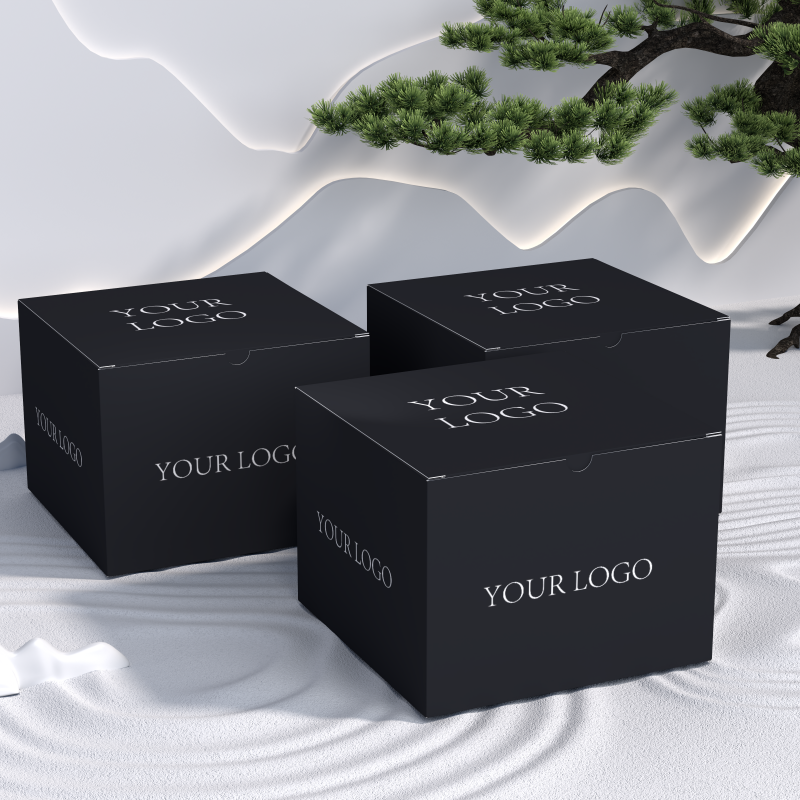Custom Printed Logo Cap Box Biodegradable Recyclable Cardboard Boxes for Caps Digital Printing Premium Hat Cap Box - Image 4