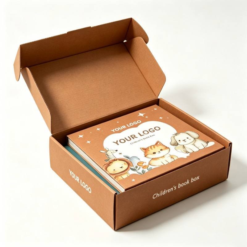 Wholesale Collapsible Colours Paper Packing Gift Shipping Box High Quality Book Package Box Digital Printing Book Package Box - Image 4
