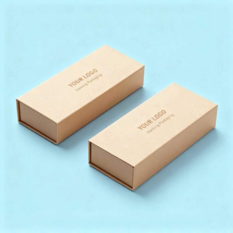 Wholesale Folding Kraft Paper Boxes Premium Gift Packaging Box with Your Own Logo Soy Ink Electronic Products Drawer Paper Box - Image 5