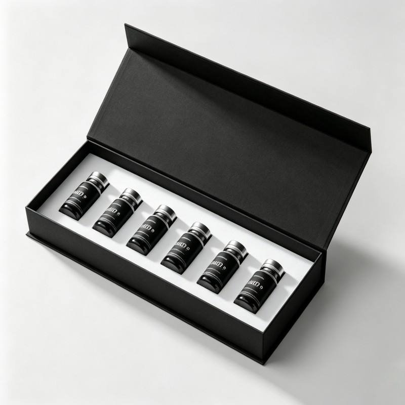 Low Moq Custom Print 3 ml Vial Peptide Boxes Vials Packaging Cosmetic Liquid Perfume Lipstick Packaging Boxes with Plastic Tray - Image 3