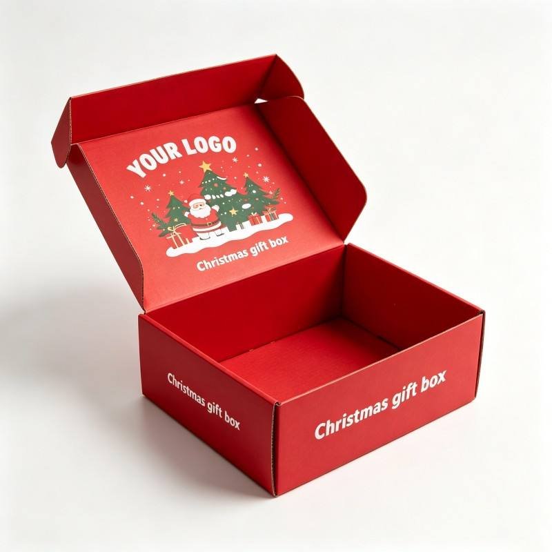High Quality Corrugated Mailer Christmas Box Airplane Shipping Box Packaging Carton Packaging Christmas Gift Boxes