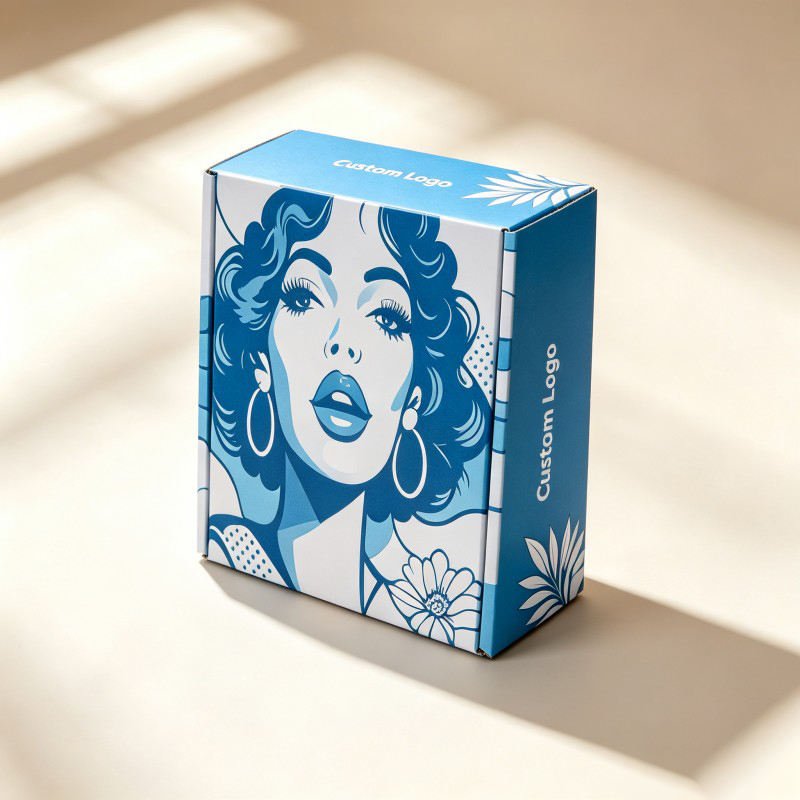 Wholesale Cosmetic Paper Box Lipsticks Set Corrugated Shipping Box Skin Care Products Mailer Box - Image 5