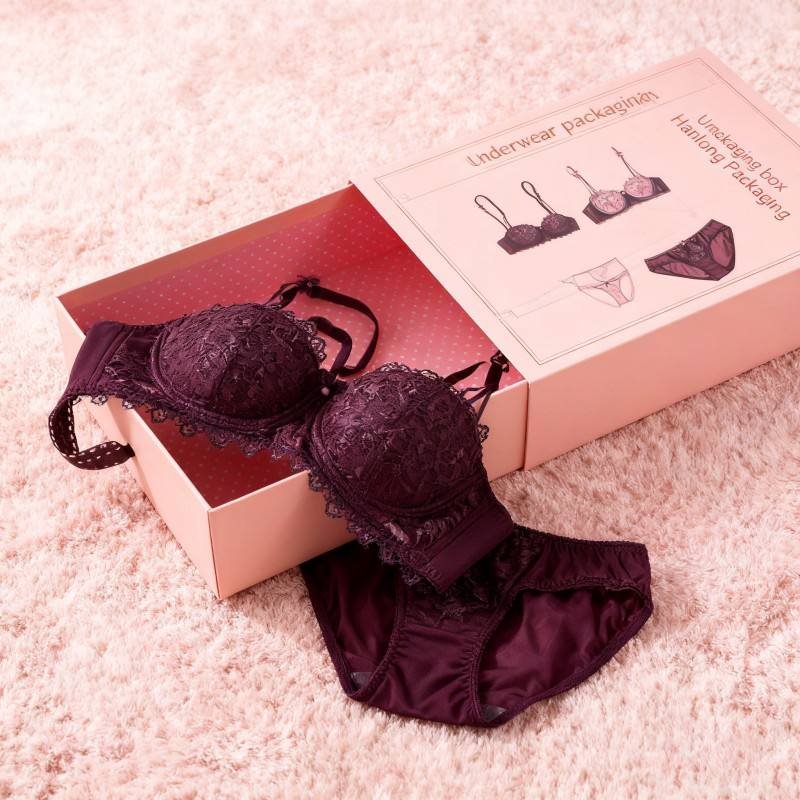 Luxury Handmade Cardboard Underwear Drawer Box for Gift - Image 3